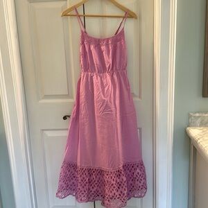 J Crew ruched back sundress